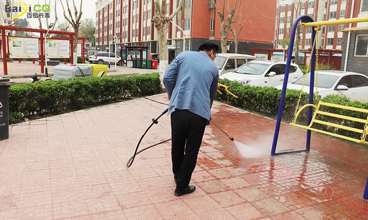 環(huán)衛(wèi)電動(dòng)高壓清洗車 小型電動(dòng)三輪高壓清洗車