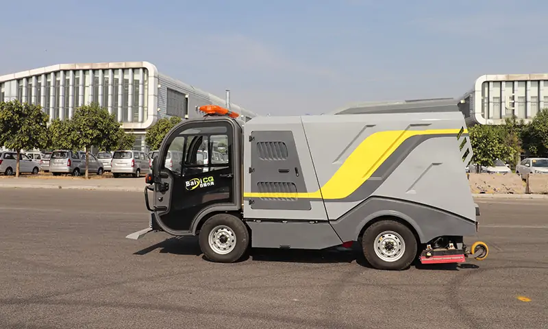 純電動深度清潔車：革新環境清潔方式的未來之路，深度清潔，以克論凈！