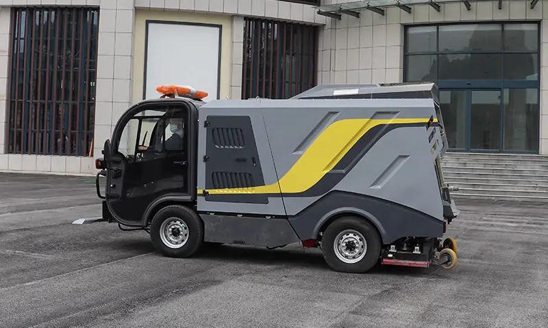 純電動深度清潔車：革新環保，開創清潔新時代