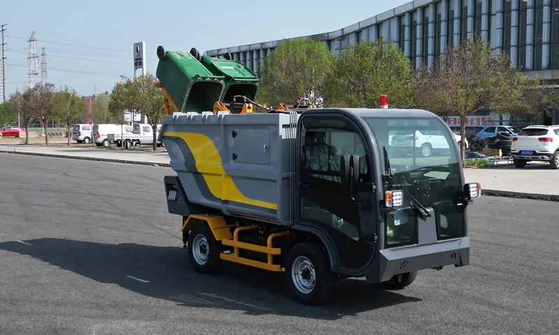 后裝式垃圾清運車，垃圾轉(zhuǎn)運專用設備，助力打造低碳城市