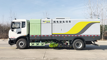 新能源洗掃車BY-CS18000操作環境