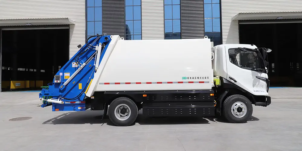 新能源垃圾車，垃圾車，純電動垃圾車，垃圾清運(yùn)車