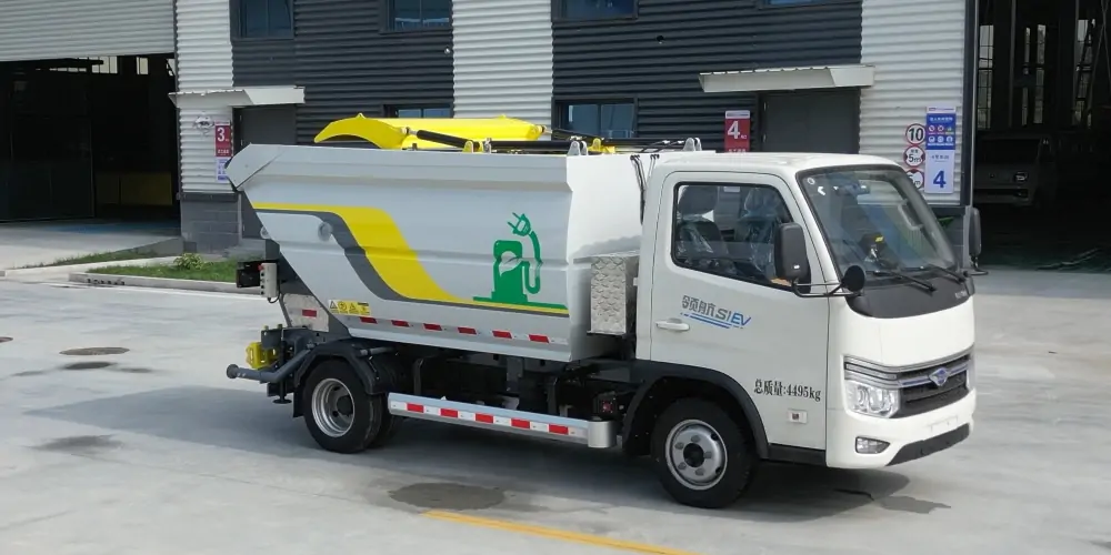 新能源后裝式垃圾車，純電動垃圾車，電動垃圾車，小型垃圾車