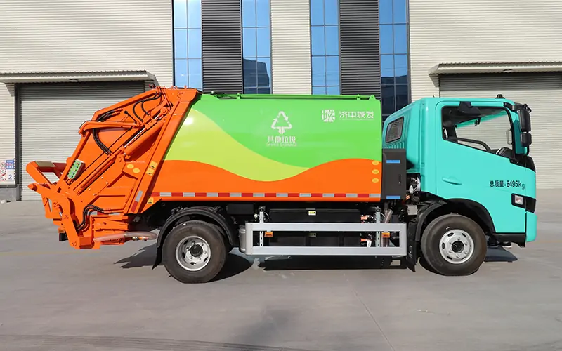 新能源壓縮式垃圾車BY-YS8000