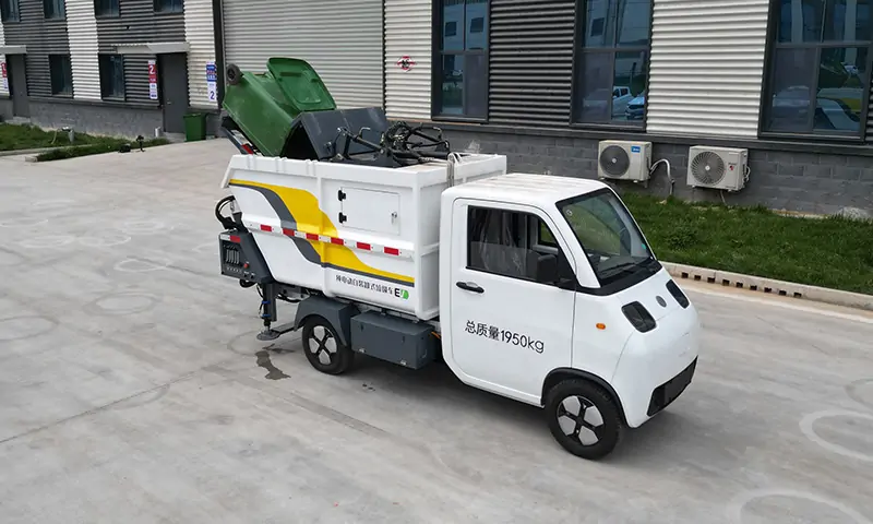 新能源后裝式垃圾車:讓城市清運(yùn)更高效、更綠色